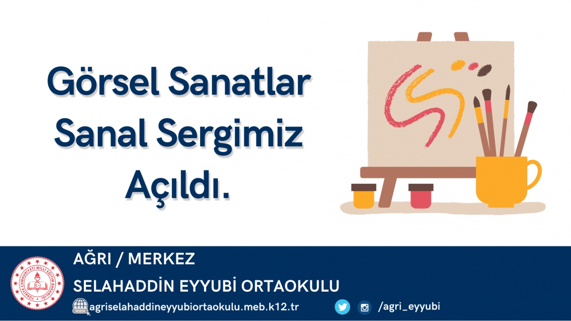 Görsel Sanatlar Sanal Sergimiz Açıldı.