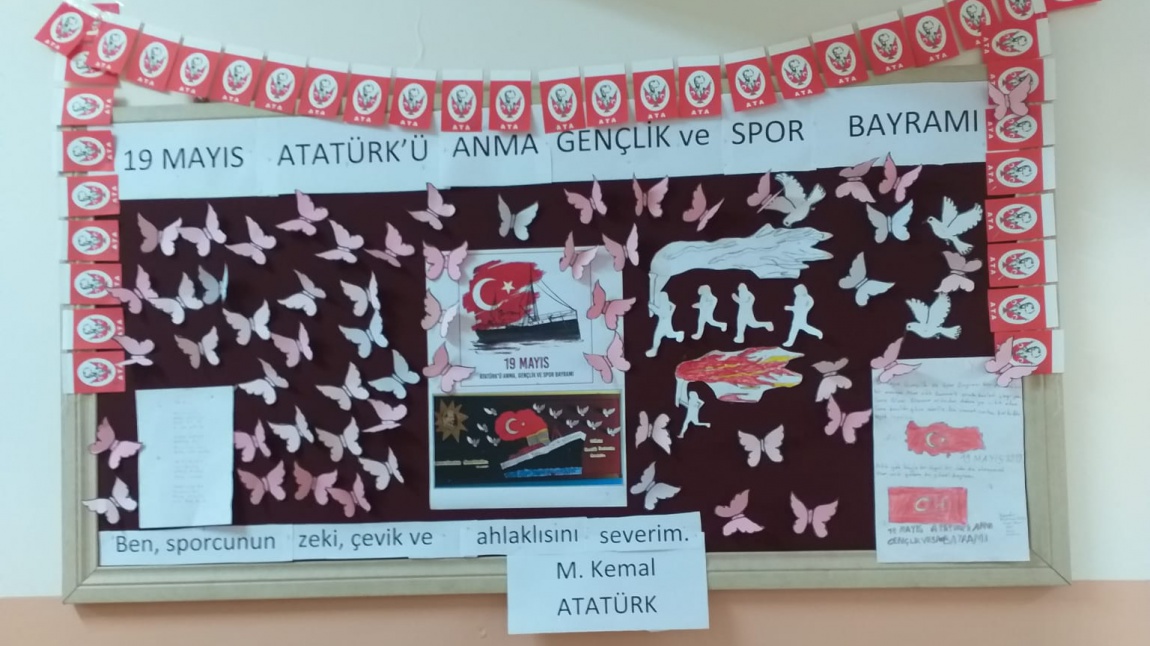 19 Mayıs Atatürk'ü Anma, Gençlik ve Spor Bayramı Panomuz